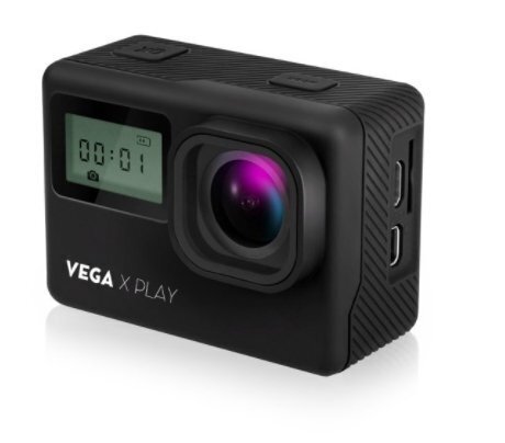 Niceboy Vega X Play WI-FI 4K / 16MP Waterproof Sport Camera + Holder Mounting hinta ja tiedot | Action-kamerat | hobbyhall.fi