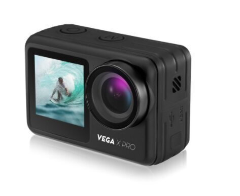 Niceboy Vega X Pro WI-FI 4K / 20MPx Waterproof Sport Camera + Holder Mounting hinta ja tiedot | Action-kamerat | hobbyhall.fi