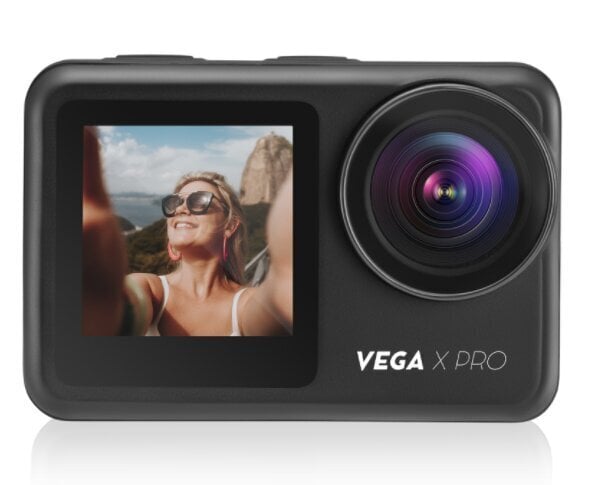 Niceboy Vega X Pro WI-FI 4K / 20MPx Waterproof Sport Camera + Holder Mounting hinta ja tiedot | Action-kamerat | hobbyhall.fi