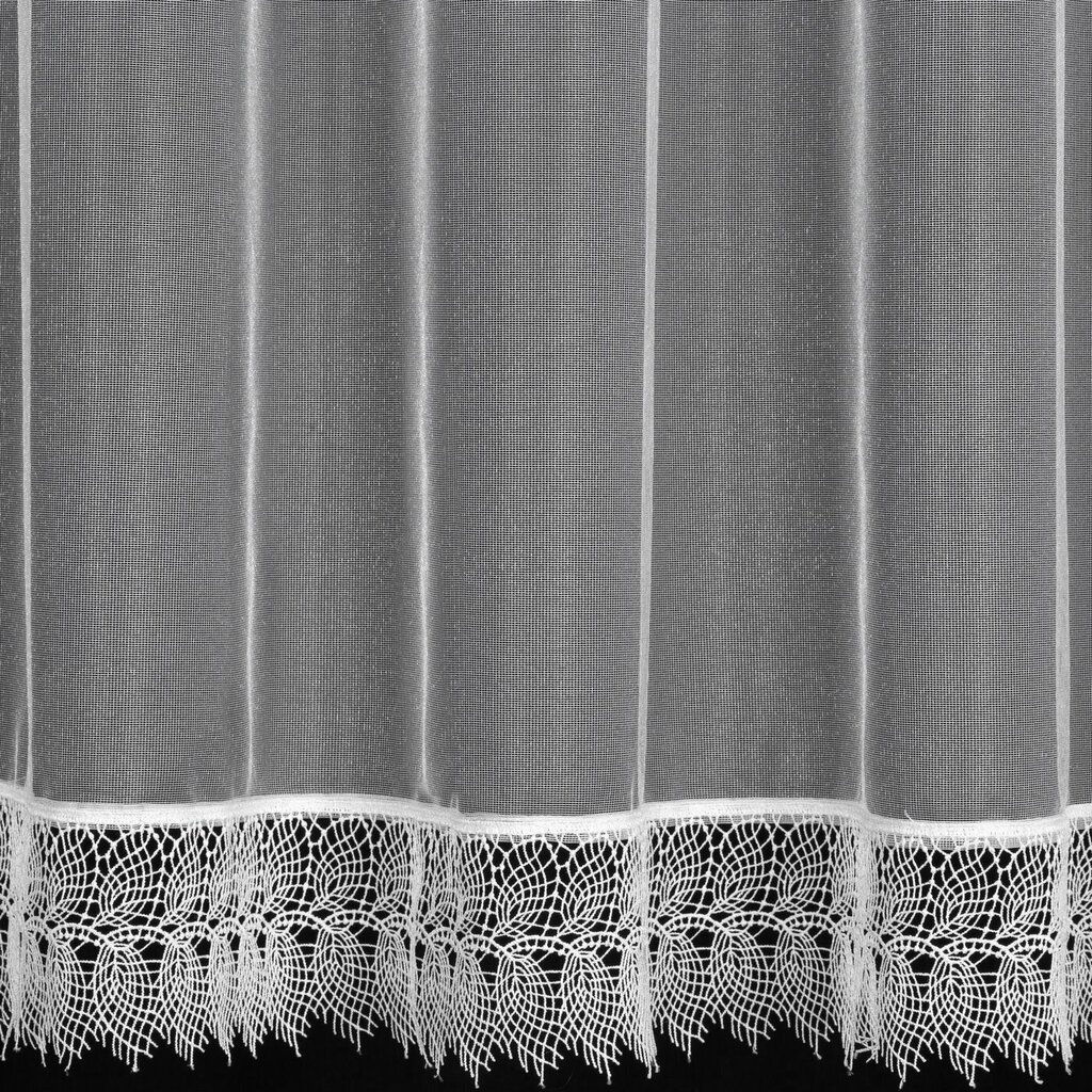 Sari-verho, 300 x 145 cm, valkoinen hinta ja tiedot | Verhot | hobbyhall.fi