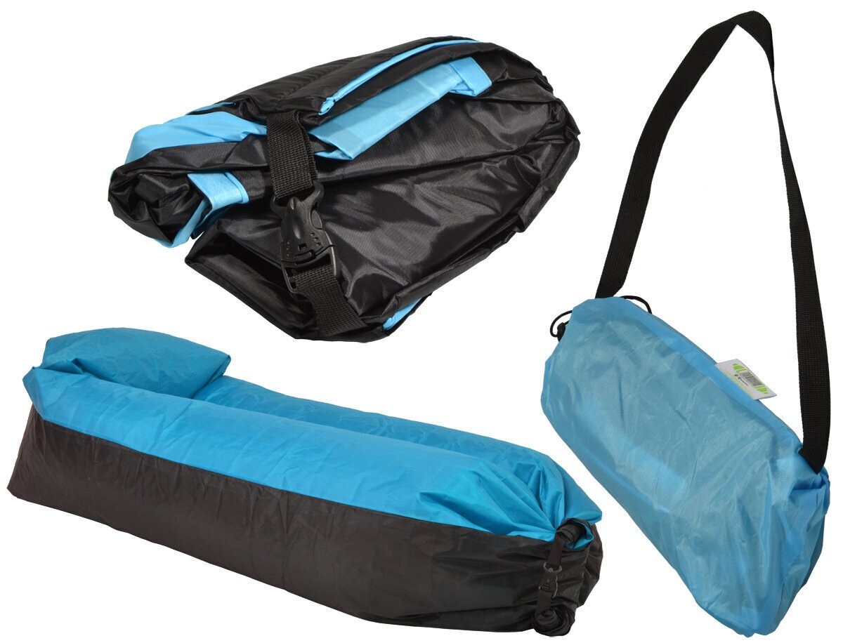 Royokamp Lazy Bag -lepotuoli 240 x 70 x 50 cm, sininen hinta ja tiedot | Ilmapatjat | hobbyhall.fi