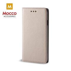 Mocco Smart Magnet Book Case For Samsung Galaxy S22 Plus 5G Gold hinta ja tiedot | Puhelimen kuoret ja kotelot | hobbyhall.fi