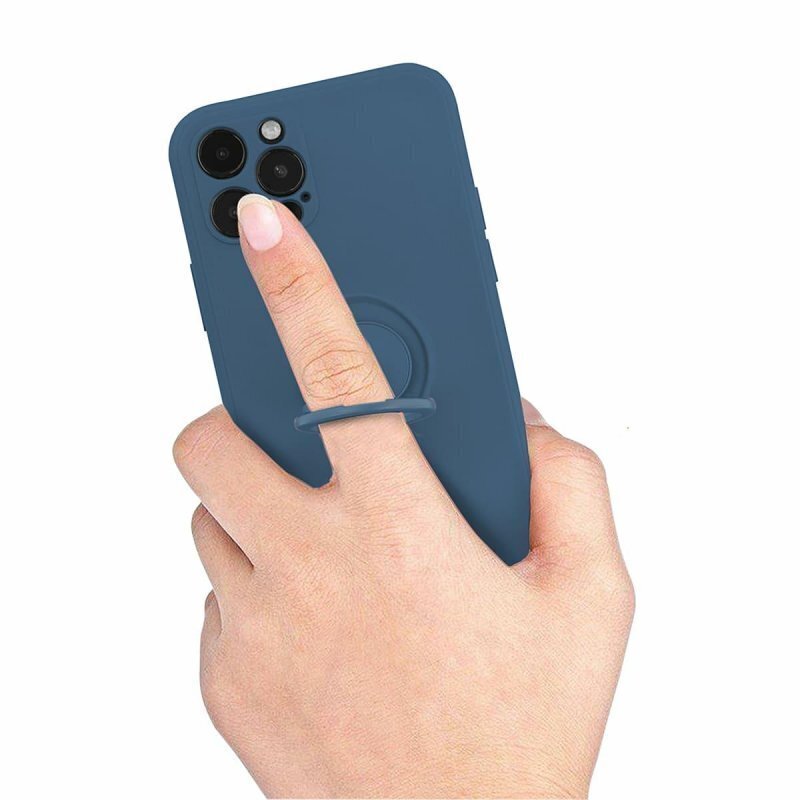 Mocco Pastel Ring Silicone Back Case for Samsung Galaxy S22 Plus 5G Blue hinta ja tiedot | Puhelimen kuoret ja kotelot | hobbyhall.fi