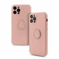 Mocco Pastel Ring Silicone Back Case for Samsung Galaxy S22 Plus 5G Pink hinta ja tiedot | Puhelimen kuoret ja kotelot | hobbyhall.fi