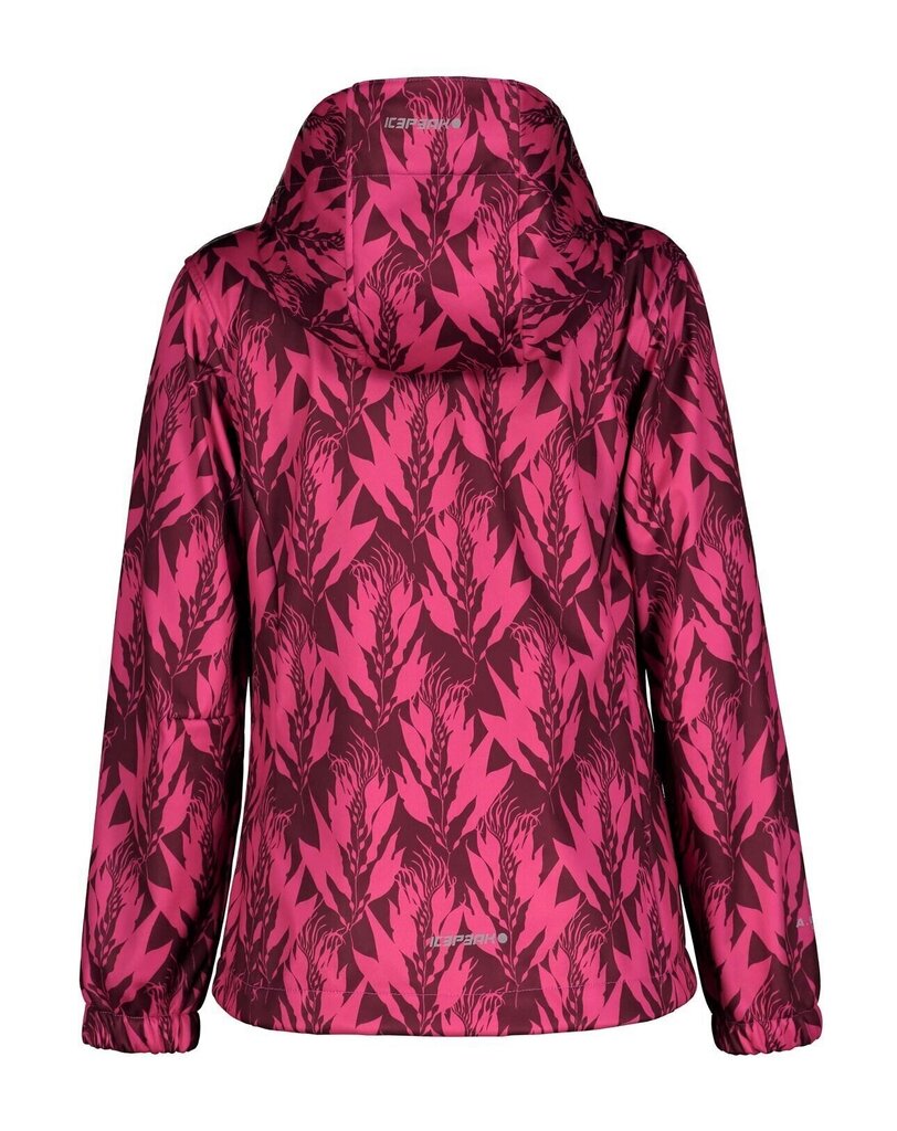 Icepeak lasten softshell-takki KOOSKIA, fuksia-musta hinta ja tiedot | Tyttöjen takit | hobbyhall.fi