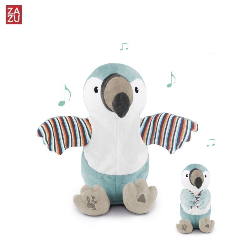 Zazu Timo Toucan - Soft toy who sing songs and clap hands for childrens (0+) hinta ja tiedot | Vauvan lelut | hobbyhall.fi