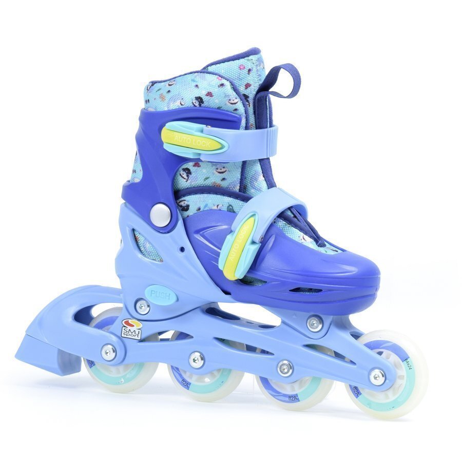 SMJ Combo Shark Roller Skates 3in1 / Size 30-33 / Blue hinta ja tiedot | Rullaluistimet | hobbyhall.fi
