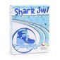 SMJ Combo Shark Roller Skates 3in1 / Size 30-33 / Blue hinta ja tiedot | Rullaluistimet | hobbyhall.fi
