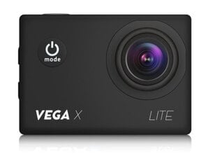 Niceboy Vega X Lite WI-FI 4K / 16MP vedenpitävä urheilukamera + pidikkeen kiinnitys hinta ja tiedot | Niceboy Videokamerat ja tarvikkeet | hobbyhall.fi