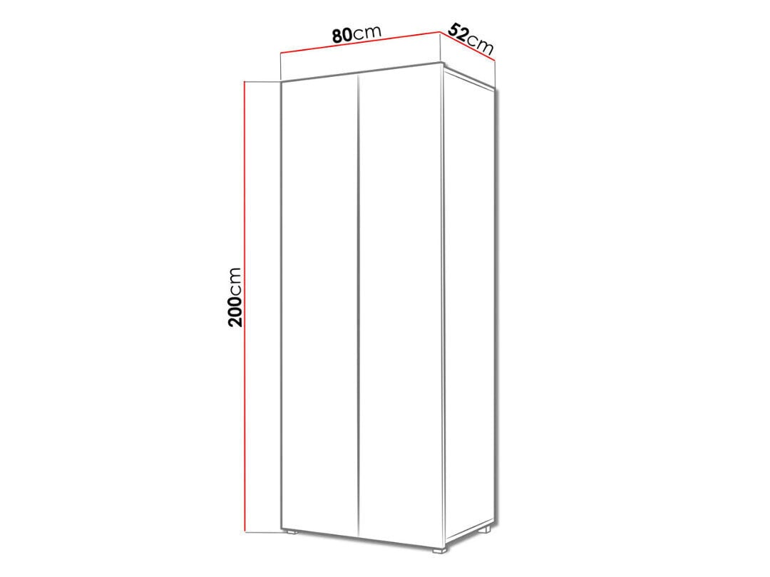 Calabrini -vaatekaappi hinta ja tiedot | Kaapit | hobbyhall.fi
