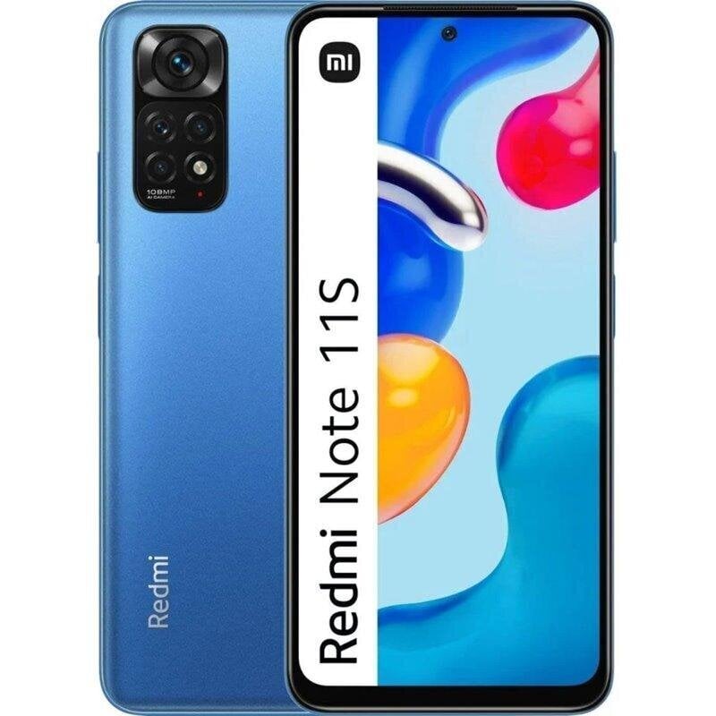 Xiaomi Redmi Note 11S Dual 6 + 128GB Twilight Blue hinta ja tiedot | Matkapuhelimet | hobbyhall.fi