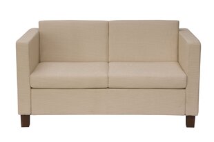 2-istuttava sohva Wood Garden Soprano 102 BN20, beige väri hinta ja tiedot | Sohvat ja vuodesohvat | hobbyhall.fi