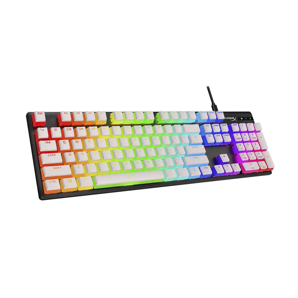 KEYBOARD ACC KEYCAPS GAMING/WHITE HKCPXP-WT-US/G KINGSTON hinta ja tiedot | Näppäimistöt | hobbyhall.fi