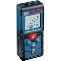 Laseretäisyysmittari Bosch GLM 40 hinta ja tiedot | Käsityökalut | hobbyhall.fi