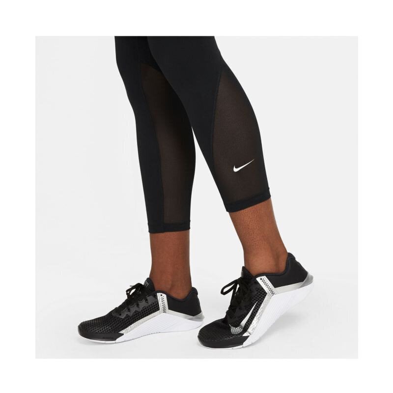 Nike naisten 7/8 treenishortsit ONE DF MR, musta hinta ja tiedot | Naisten urheiluvaatteet | hobbyhall.fi