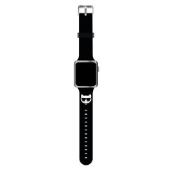 Karl Lagerfeld Apple Watch vaihtoranneke 38/40/41mm hinta ja tiedot | Älykellojen ja aktiivisuusrannekkeiden lisätarvikkeet | hobbyhall.fi