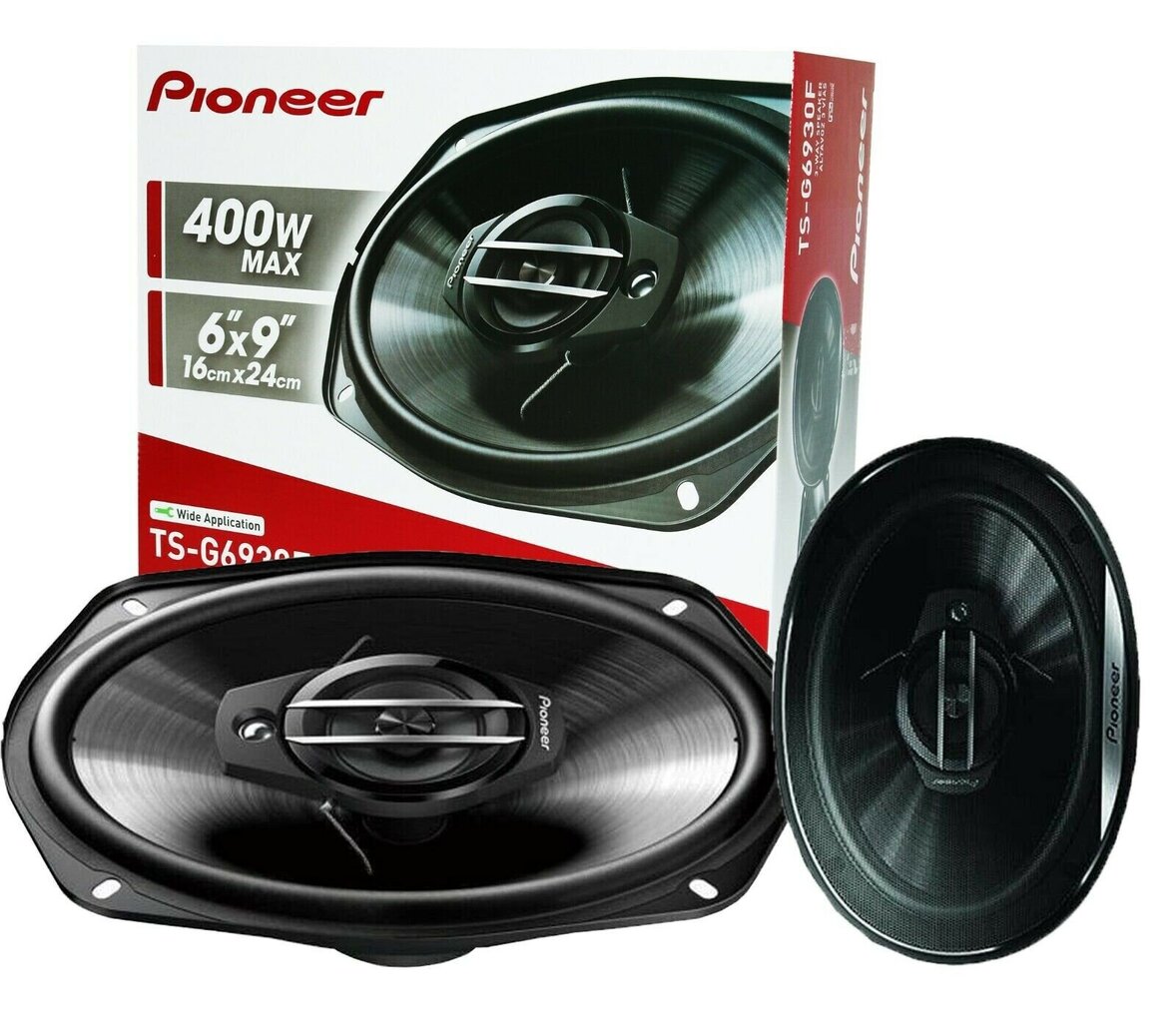 Auton kaiuttimet Pioneer TS-G6930F, musta hinta ja tiedot | Autokaiuttimet | hobbyhall.fi