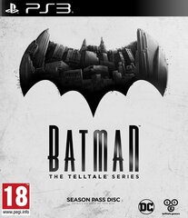 PS3 Batman - The Telltale Series Season Pass Disc hinta ja tiedot | Tietokone- ja konsolipelit | hobbyhall.fi