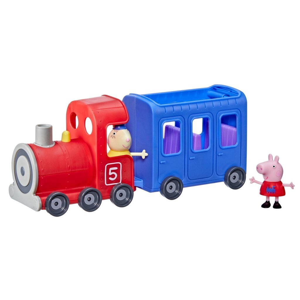 Peppa Pig (Pipsa Possu) Leikkisetti Neiti Kanin juna hinta ja tiedot | Tyttöjen lelut | hobbyhall.fi