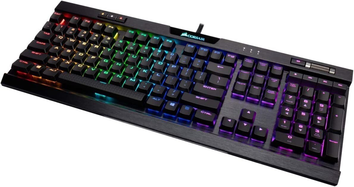 Corsair K70 RGB MK.2 Low Profile Rapidfire hinta ja tiedot | Näppäimistöt | hobbyhall.fi