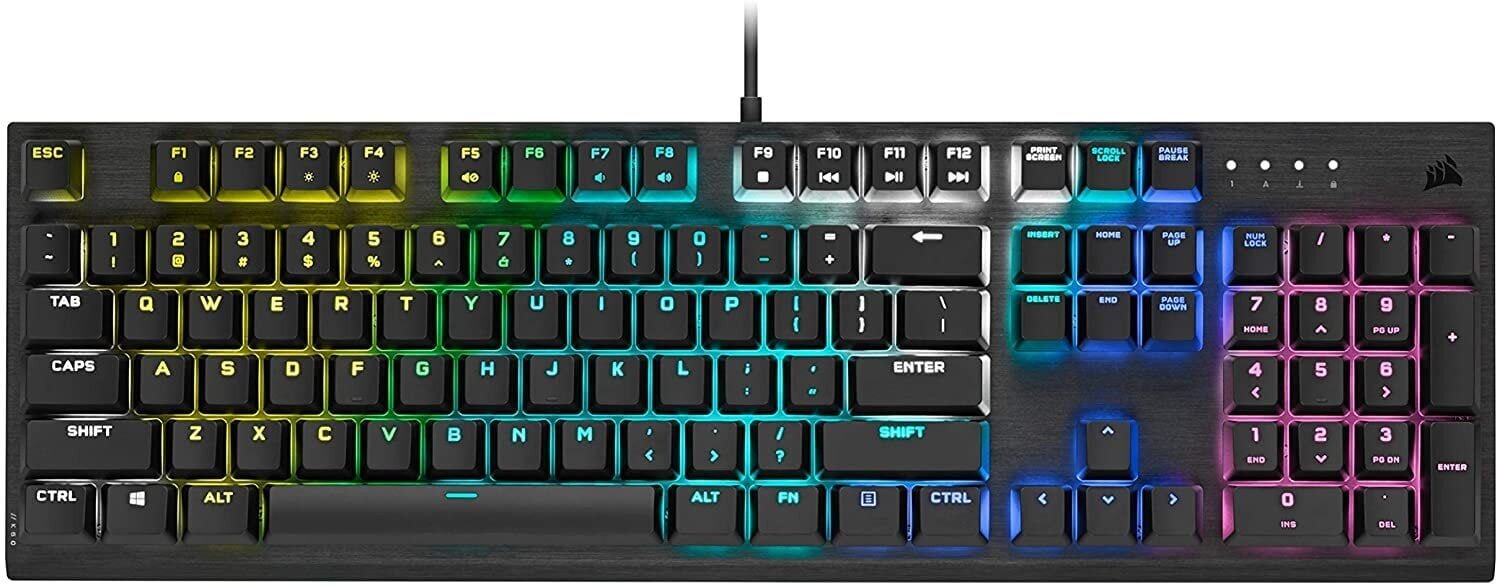 Corsair Gaming K60 RGB PRO hinta ja tiedot | Näppäimistöt | hobbyhall.fi