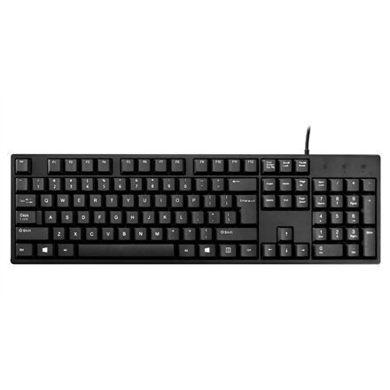 Acme KS06 Wired, Keyboard layout EN, USB hinta ja tiedot | Näppäimistöt | hobbyhall.fi