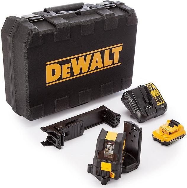 Lineaarinen laser Dewalt 10.8V DCE088D1G hinta ja tiedot | Käsityökalut | hobbyhall.fi