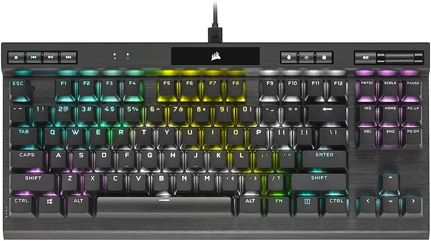 Corsair K70 RGB TKL Cherry MX Speed hinta ja tiedot | Näppäimistöt | hobbyhall.fi