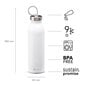 Juomapullo Chilled ruostumaton 550 ml hinta ja tiedot | Termoskannut ja termosmukit | hobbyhall.fi