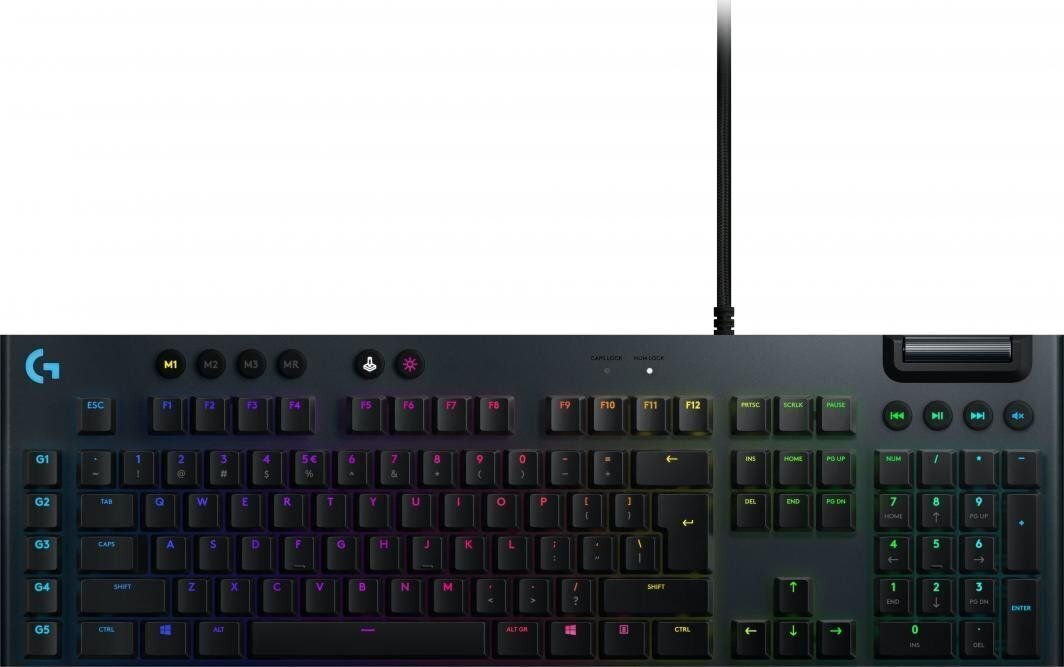 Langallinen pelinäppäimistö Logitech G G815, NORDIC hinta ja tiedot | Näppäimistöt | hobbyhall.fi