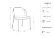 Micadoni Home Limmen -tuolit 2 kpl, tummanvihreä hinta ja tiedot | Ruokapöydän tuolit | hobbyhall.fi