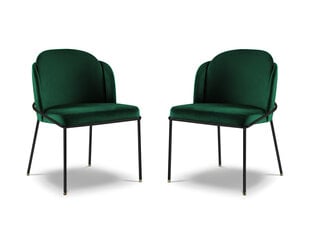 Micadoni Home Limmen -tuolit 2 kpl, tummanvihreä hinta ja tiedot | Micadoni Home Keittiön kalusteet | hobbyhall.fi
