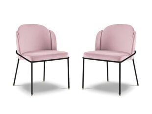 Micadoni Home Limmen -tuolit 2 kpl, vaaleanpunainen hinta ja tiedot | Micadoni Home Keittiön kalusteet | hobbyhall.fi