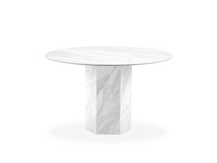 Pöytä Micadoni Home Sahara, 120 cm, valkoinen hinta ja tiedot | Micadoni Home Keittiön kalusteet | hobbyhall.fi