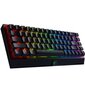 Pelinäppäimistö, Razer BlackWidow V3 Mini HyperSpeed, keltainen kytkin, musta hinta ja tiedot | Näppäimistöt | hobbyhall.fi