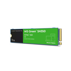 WD Green SN350 SSD, 1TB WD WDS100T3G0C hinta ja tiedot | Kovalevyt | hobbyhall.fi