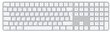 Magic Keyboard with Touch ID and Numeric Keypad for Mac computers with Apple silicon - Russian - MK2C3RS/A hinta ja tiedot | Näppäimistöt | hobbyhall.fi