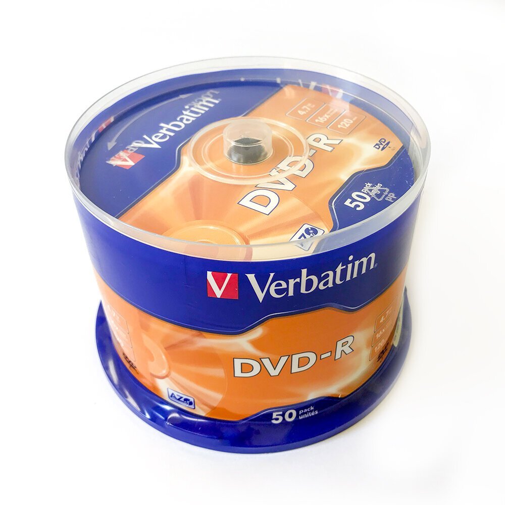 DVD-levyt Verbatim 43548 hinta ja tiedot | Vinyylilevyt, CD-levyt, DVD-levyt | hobbyhall.fi