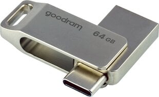GoodRam ODA3-0640S0R11, 64 GB, USB 3.0 hinta ja tiedot | Muistitikut | hobbyhall.fi