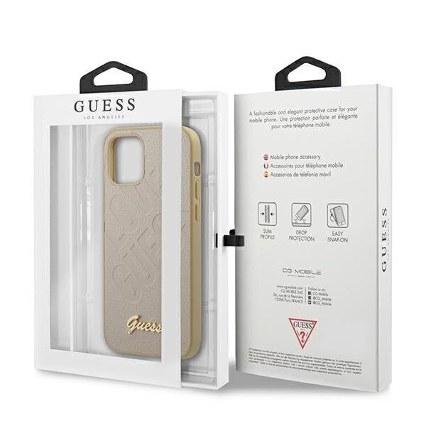 Puhelimen kotelo Guess GUHCP12LPUILGLG iPhone 12 Pro Max 6.7". hinta ja tiedot | Puhelimen kuoret ja kotelot | hobbyhall.fi