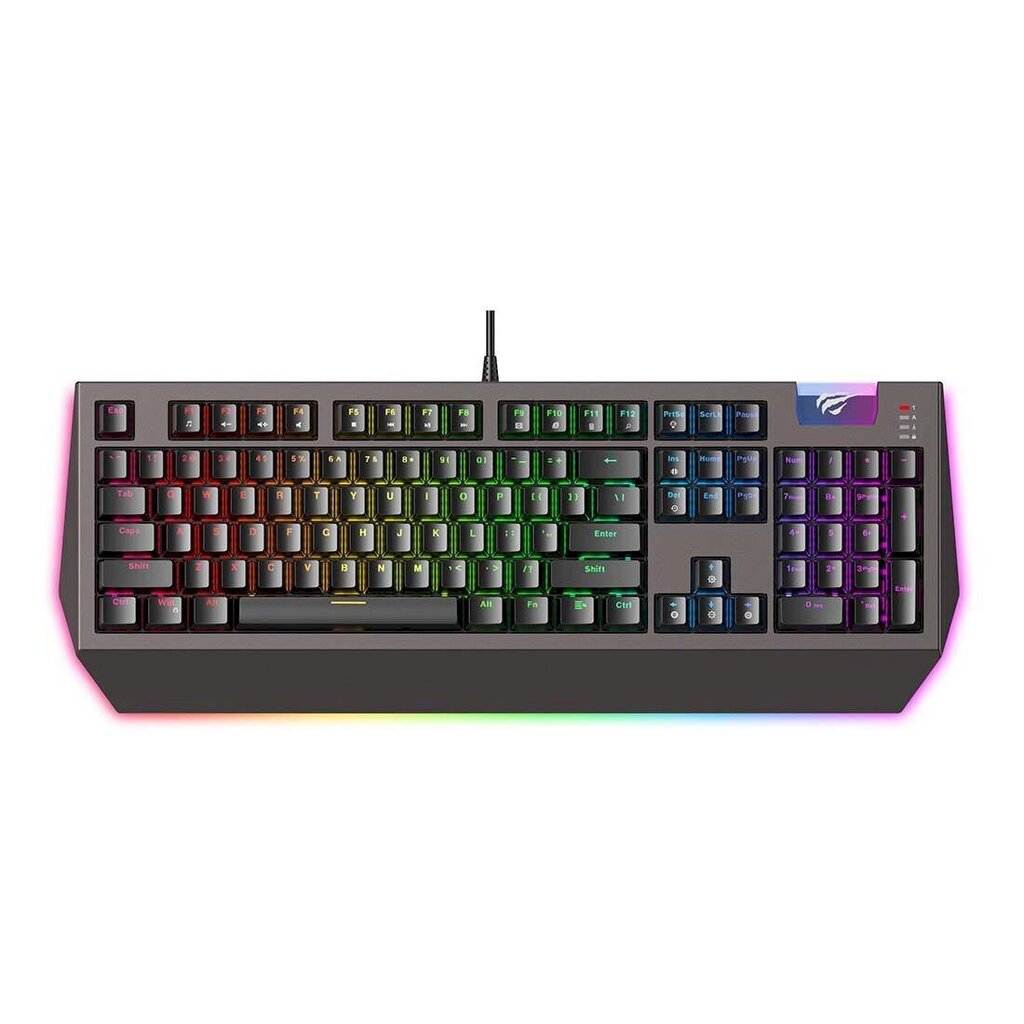 Havit KB872 RGB hinta ja tiedot | Näppäimistöt | hobbyhall.fi