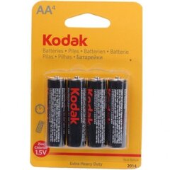 -Paristot Kodak R6-4BB AA läpipainopakkaus, 4 kpl hinta ja tiedot | Paristot | hobbyhall.fi