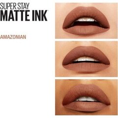 Huulipuna Maybelline Super Stay Matte Ink, 70 Amazonian, 5 ml. hinta ja tiedot | Maybelline New York Hajuvedet ja kosmetiikka | hobbyhall.fi