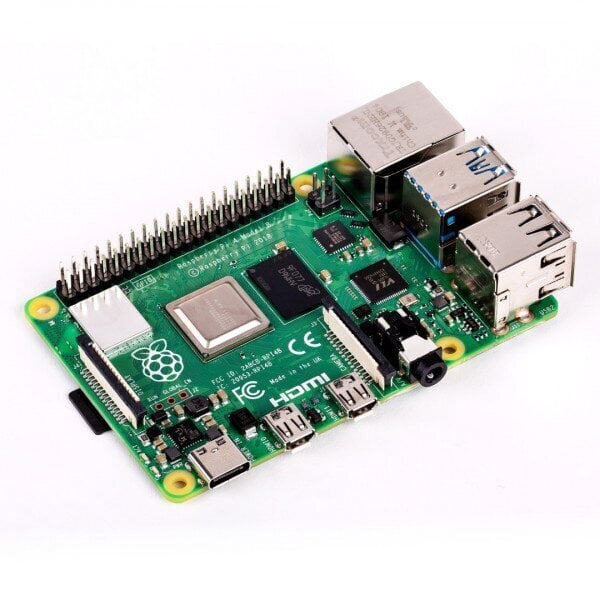 Raspberry Pi 4B WiFi 4GB RAM-setti kaikilla tarvittavilla lisävarusteilla hinta ja tiedot | Mikrokontrollerit | hobbyhall.fi