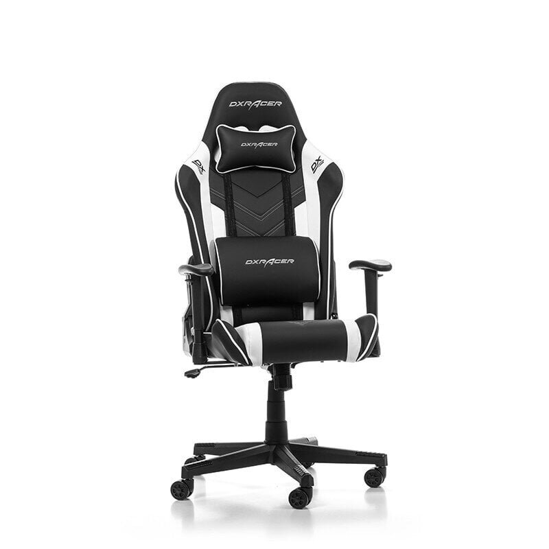 Pelaajantuoli DXRacer Prince P132-NW, musta/valkoinen hinta ja tiedot | Toimistotuolit | hobbyhall.fi