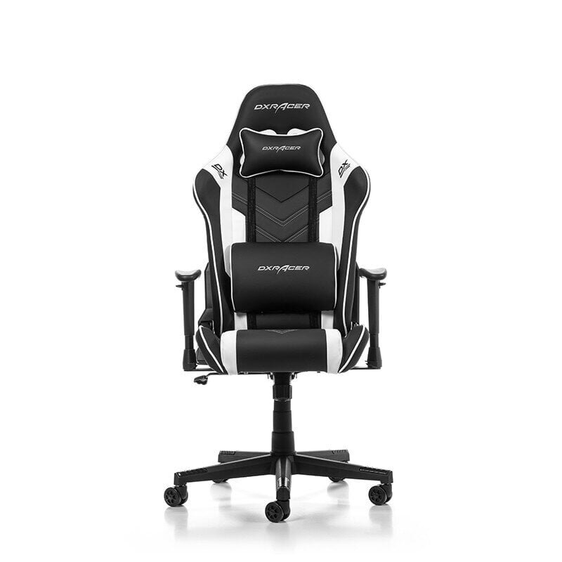 Pelaajantuoli DXRacer Prince P132-NW, musta/valkoinen hinta ja tiedot | Toimistotuolit | hobbyhall.fi