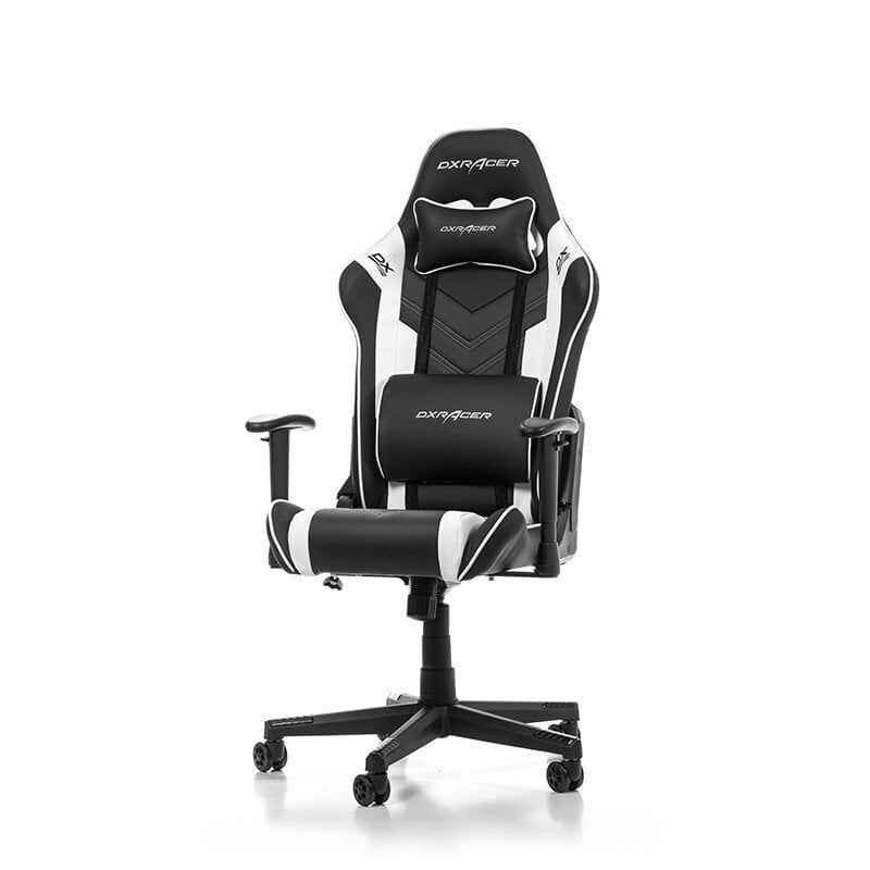 Pelaajantuoli DXRacer Prince P132-NW, musta/valkoinen hinta ja tiedot | Toimistotuolit | hobbyhall.fi