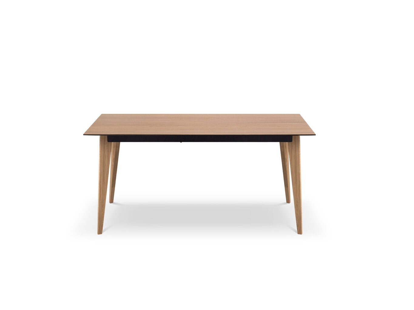 Jatkettava pöytä Micadoni Home Gran 120x80 cm, ruskea hinta ja tiedot | Ruokapöydät | hobbyhall.fi