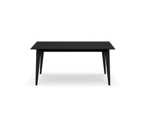 Jatkettava pöytä Micadoni Home Gran 120x80 cm, musta hinta ja tiedot | Micadoni Home Huonekalut ja sisustus | hobbyhall.fi
