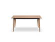 Jatkettava pöytä Micadoni Home Gran, 160x90 cm, ruskea hinta ja tiedot | Ruokapöydät | hobbyhall.fi